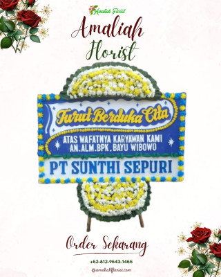 Papan Bunga Duka di Bayah