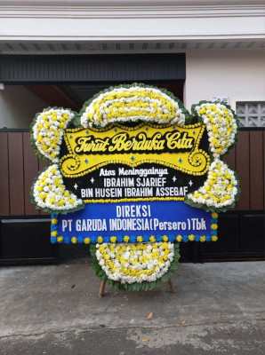 Papan Bunga Duka di Bayah